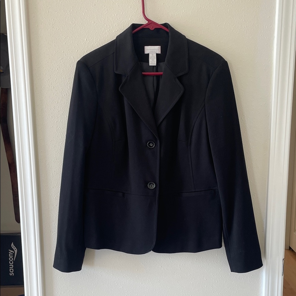 Classic Charter Club Women's sz 16P Lined Professional Blazer Sport Suit Jacket